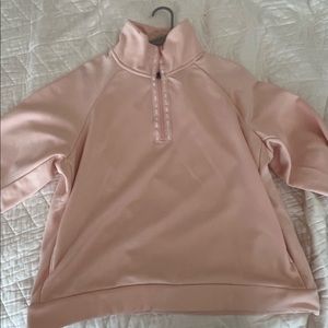 Pink nike crop jacket!!